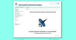 Desktop Screenshot of mariesminde-af.dk